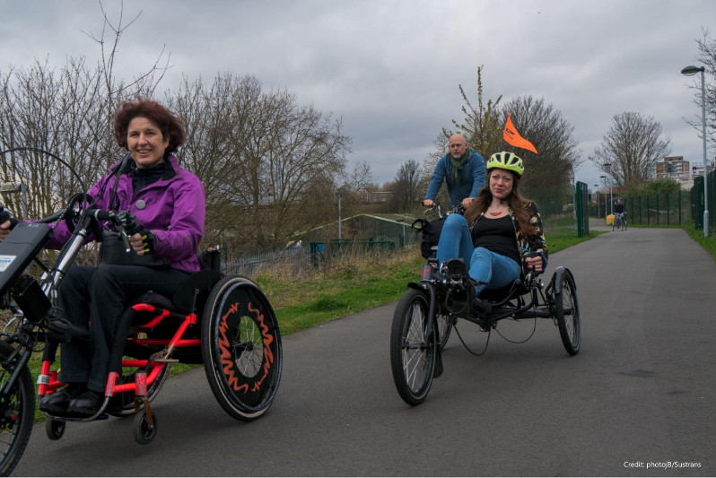 Accessible cycling.